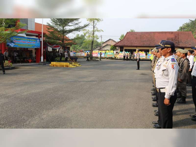 Kapolres Bojonegoro Pimpin Apel Gelar Pasukan, Operasi Patuh Semeru 2018