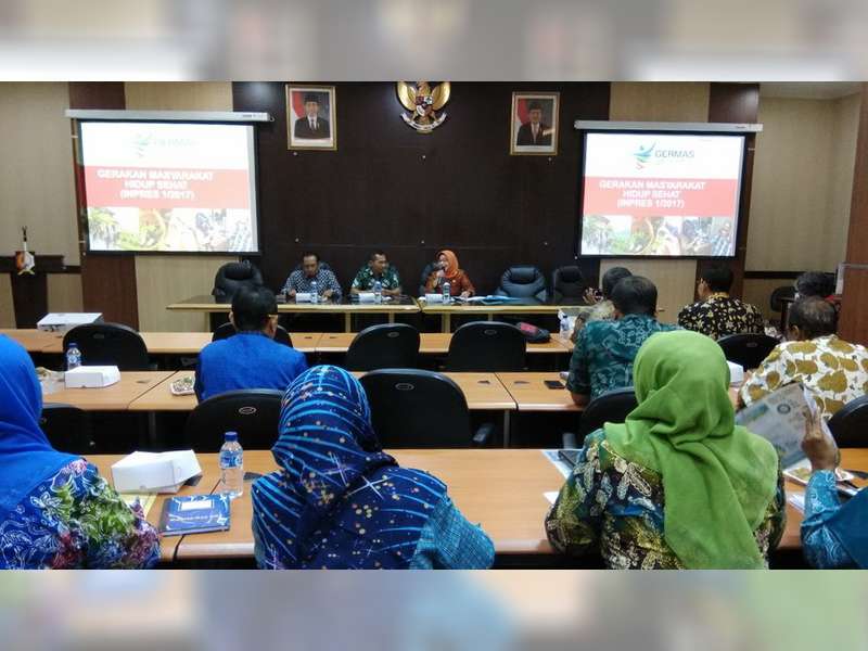 Dinkes Kabupaten Bojonegoro Sosialisasi Gerakan Masyarakat Hidup Sehat 