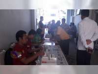 Sat Narkoba Polres Blora Laksanakan Tes Urine pada Pegawai KPP Pratama Blora