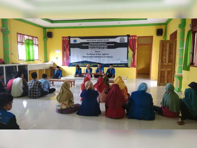 PMII Sunan Giri Bojonegoro Gelar Pelatihan Kader Dasar