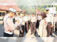 Kapolres Bojonegoro Cek Kondisi, Penampilan dan Performa Anggota