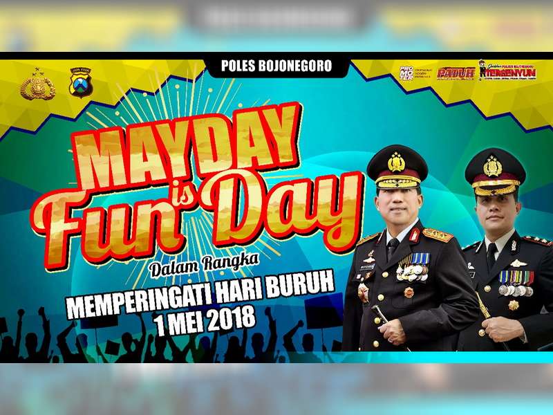 Peringati May Day, Polres Bojonegoro Gelar Silaturrahmi Bersama SPSI