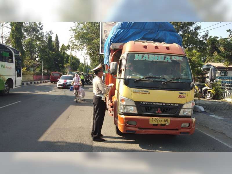 Razia Kendaraan, Sat Lantas Polres Bojonegoro Tindak 312 Pelanggar