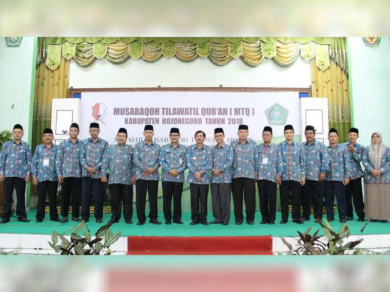 MTQ Tingkat Kabupaten Bojonegoro Resmi Dibuka Pj Bupati Bojonegoro