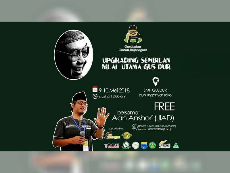 Komunitas Gusdurian Bojonegoro dan Tuban, Tularkan Nilai Keberagaman