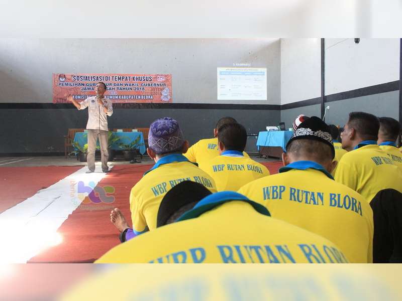 KPU Blora Sosialisasikan Pilkada Serentak di Rutan Blora