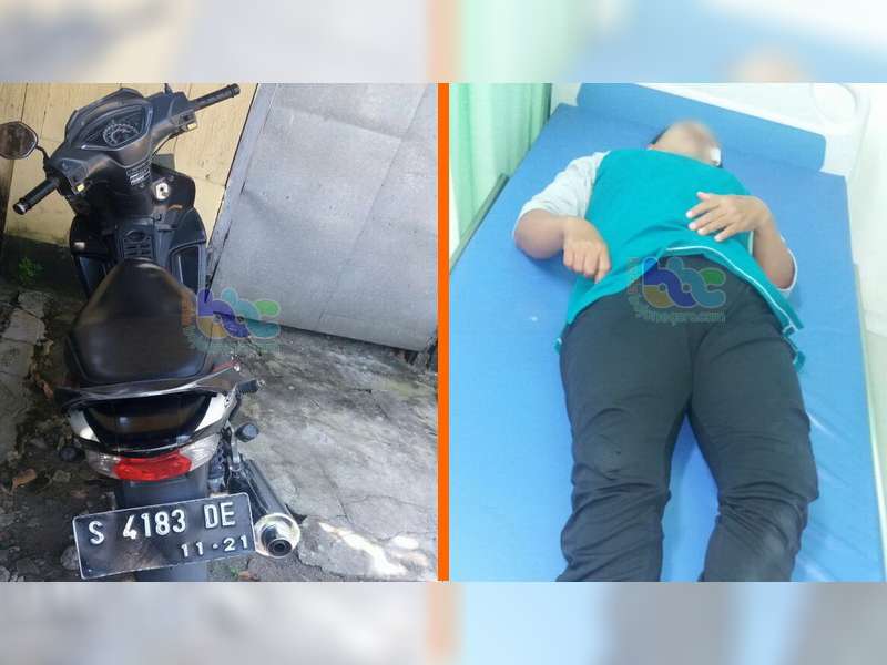 Seorang Ibu dan Anaknya, Jadi Korban Tabrak Lari di Padangan Bojonegoro