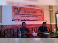 KPU Bojonegoro Sosialisasi Pilkada 2018 pada Awak Media