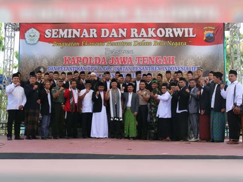 Kapolda Jateng Hadiri Rakorwil, Ikatan Pondok Pesantren Indonesia di Blora