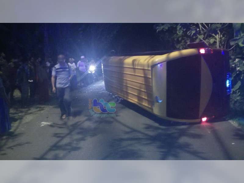 Elf Terguling di Gayam, Seorang Balita Luka Berat, 9 Orang Lainnya Luka Ringan