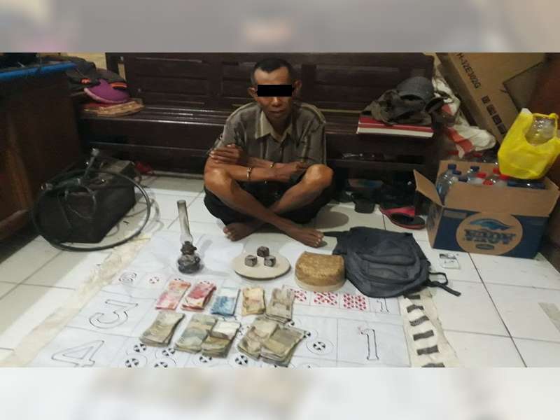 Polsek Jepon Blora Tangkap Pelaku Judi Dadu