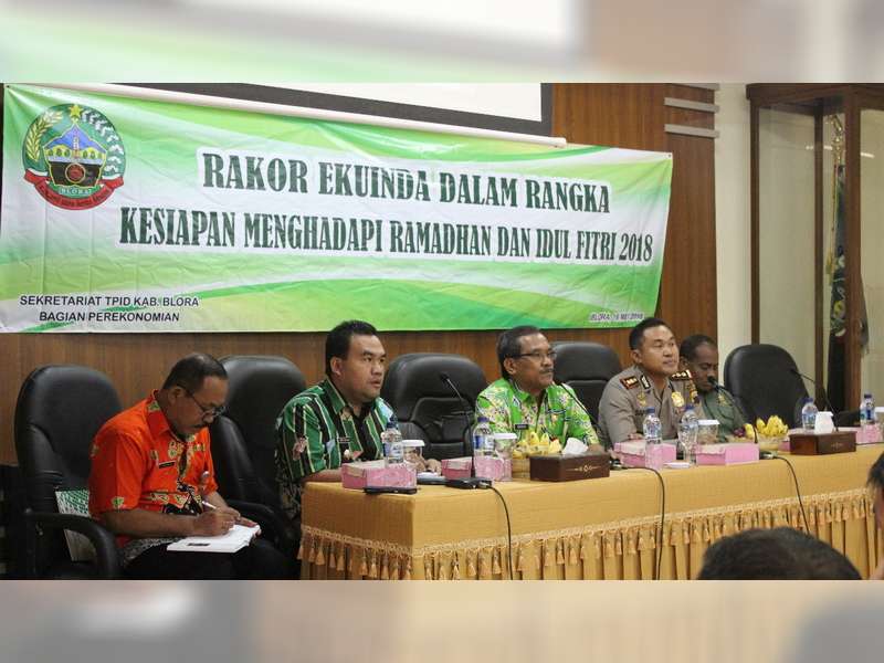 Bupati Blora Pimpin Rakor Persiapan Ramadan