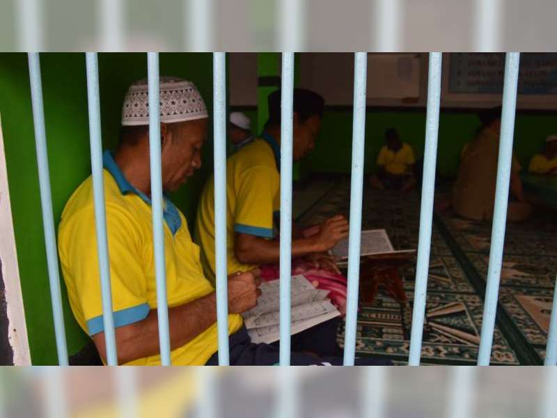 Nuansa Pesantren Ramadan di Dalam Rutan Blora