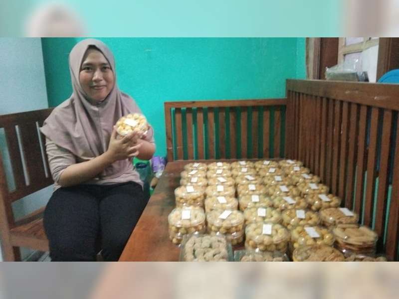 Jelang Lebaran, Produsen Kue Kering di Blora Kebanjiran Order