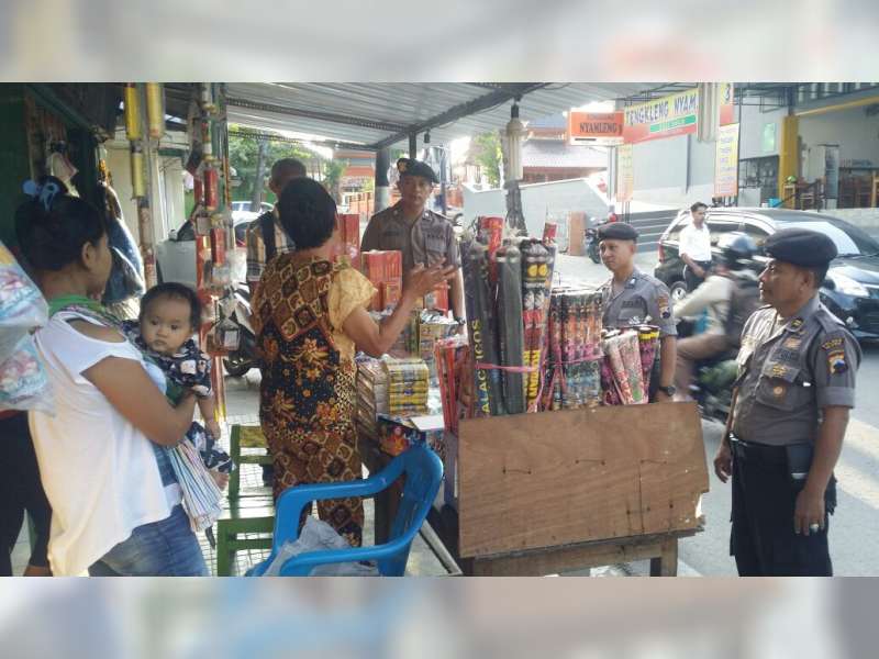 Polres Blora Operasi Penjual Petasan