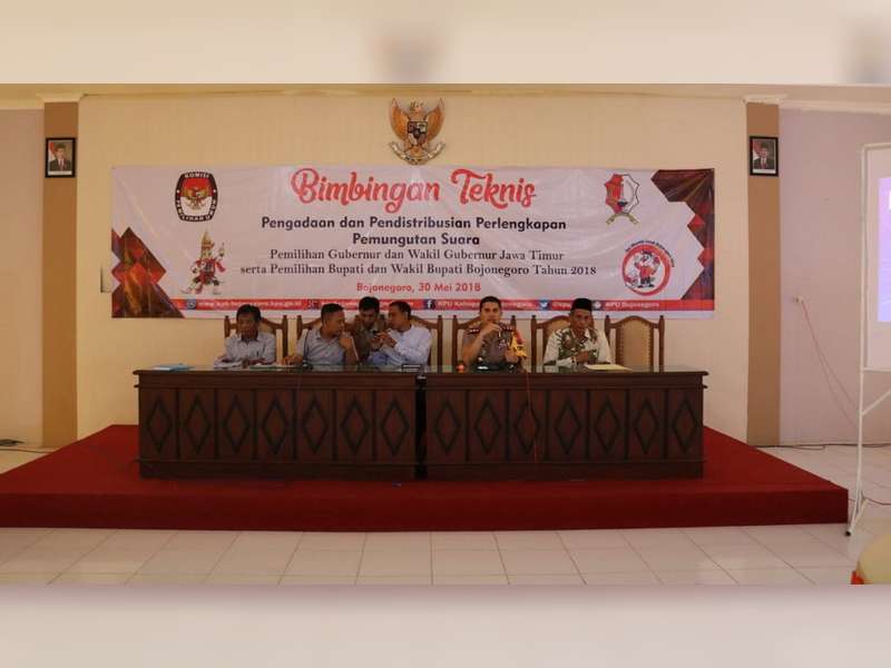 Polres Bojonegoro Pastikan Kawal Pendistribusian Logistik Pilkada