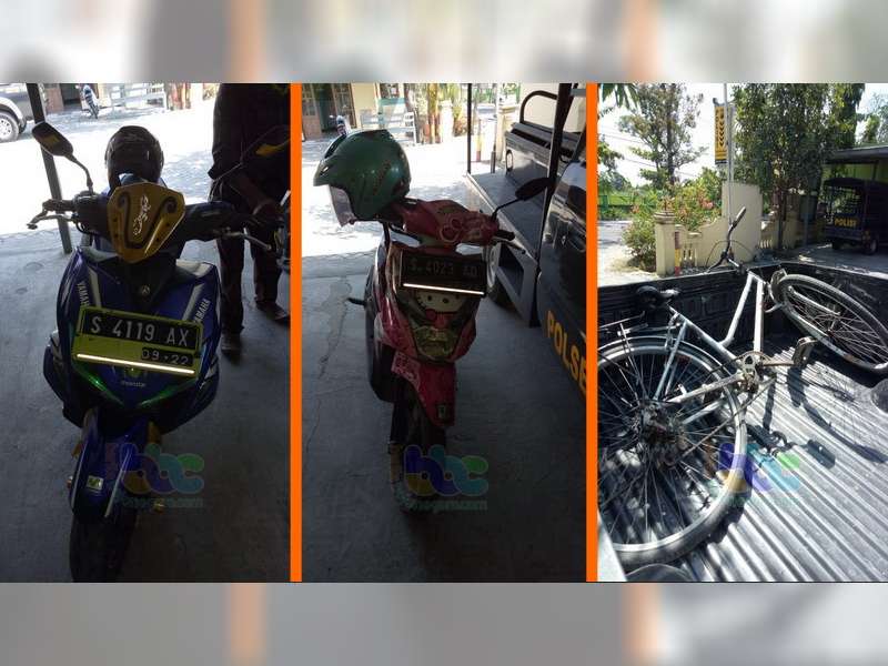 Kecelakaan Beruntun di Balen Bojonegoro, Seorang Pengayuh Sepeda Alami Patah Tulang Kaki