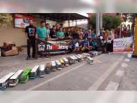 Komunitas Miniatur Bus Blora Mustika, Bagi Takjil dan Kopdar