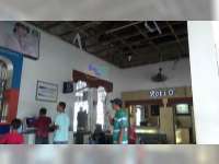 Plafon Stasiun Kereta Api Bojonegoro Ambrol, 2 Orang Dilaporkan Cedera