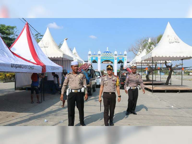 Kapolres Bojonegoro Pastikan Kesiapan Pos Pengamanan dan Pos Pelayanan Mudik Lebaran