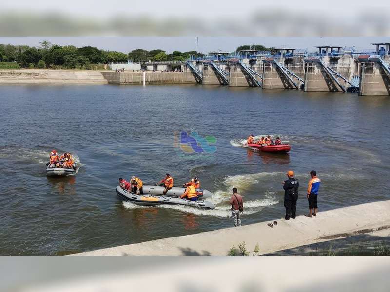 2 Orang Bocah Dilaporkan Tenggelam di Bendung Gerak Bengawan Solo Widang Tuban