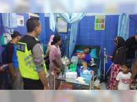 Tabrakan Motor di Baureno Bojonegoro, 3 Orang Luka-Luka