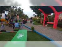 Menunggu Saat Buka Puasa di Taman Talun Sumberrejo Bojonegoro