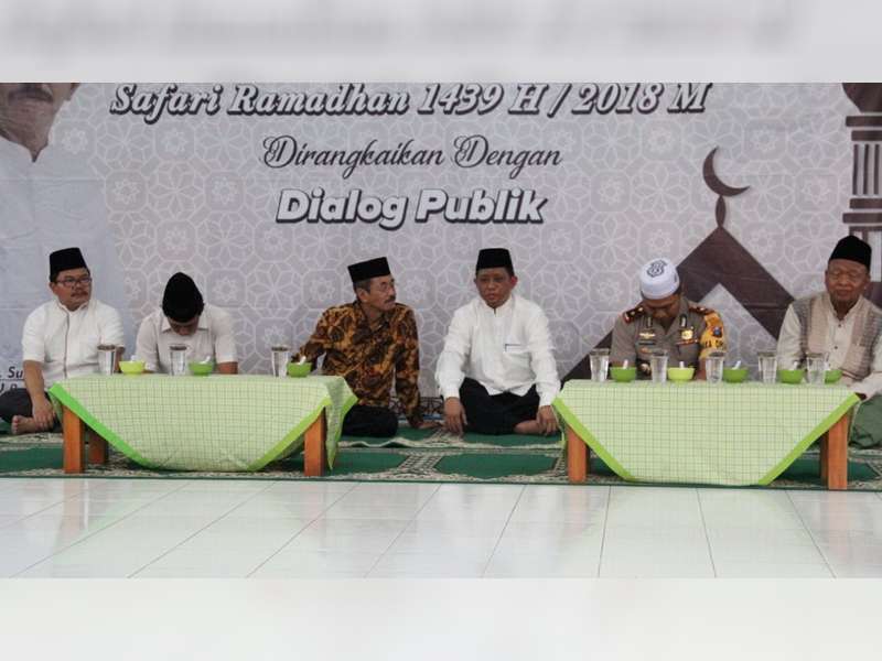 Pj Bupati Laksanakan Safari Ramadan dan Dialog Publik di Desa Mori Trucuk