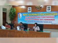 Pemkab Bojonegoro Gelar Rakor dan Sosialisasi Basis Data Terpadu Kemiskinan