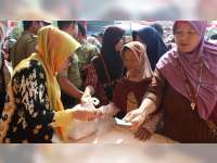 Ribuan Warga Blora Serbu Pasar Murah