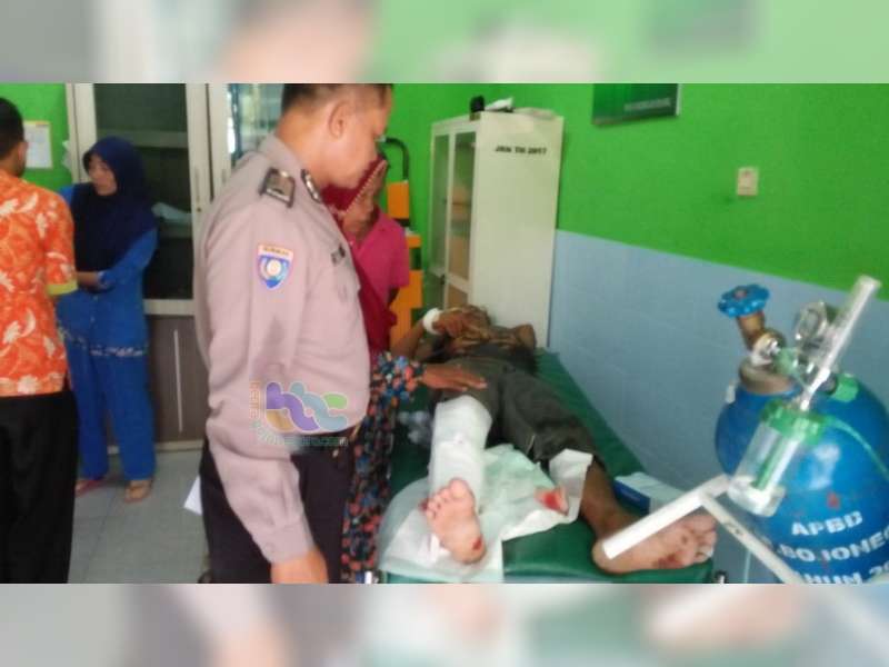 Tabrakan Motor di Ngasem Bojonegoro, 3 Orang Luka-Luka