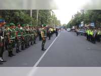 Anggota Gabungan Siap Amankan Malam Takbir di Bojonegoro