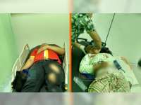 Belok Mendadak, Smash Ditabrak Vixion di Ngraho Bojonegoro Kedua Pengendara Luka-Luka