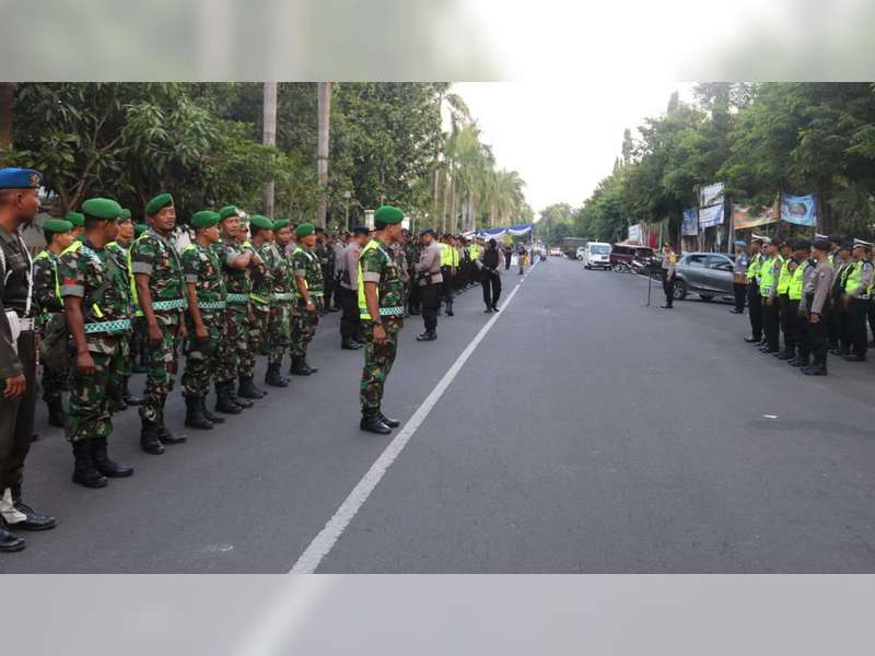 Polres Bojonegoro Terjunkan 450 Personel, Untuk Pengamanan Kampanye Rapat Umum