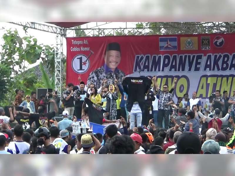 Kampanye Terbuka Paslon Nomor Urut 1 Dihadiri Ribuan Pendukung dan Simpatisan