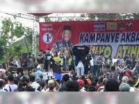 Kampanye Terbuka Paslon Nomor Urut 1 Dihadiri Ribuan Pendukung dan Simpatisan