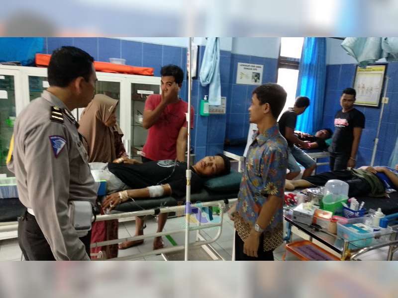 4 Motor Terlibat Kecelakaan di Baureno Bojonegoro, 2 Orang Pengendara Luka Berat