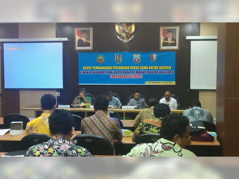 Perjanjian Kerjasama Antar Daerah Lingkup Kabupaten Ratubangnegoro di Gelar di Bojonegoro