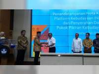 Bupati Blora Tandatangani MoU, Platform Kebudayaan Indonesiana dengan Kemdikbud RI