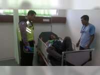 Mobil Innova Tabrak Mega Pro di Padangan Bojonegoro, Pengendara Mega Pro Alami Patah Tulang