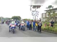 Sat Lantas Polres Bojonegoro Sosialisasi Kamseltibcarlantas dan Safety Riding