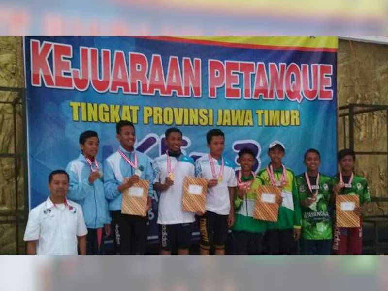 Kejurprov Petanque 2018, Atlet Bojonegoro Raih 2 Medali Emas