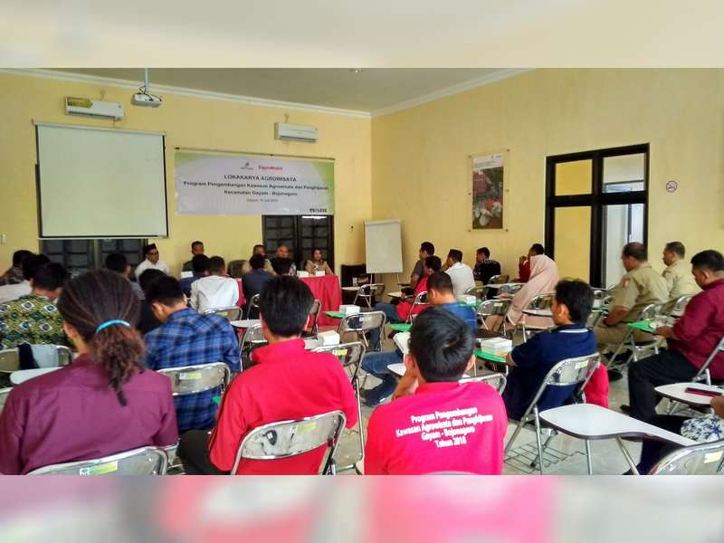 Pemuda di Kecamatan Gayam Bojonegoro, Ikuti Pelatihan Pengembangan Agrowisata
