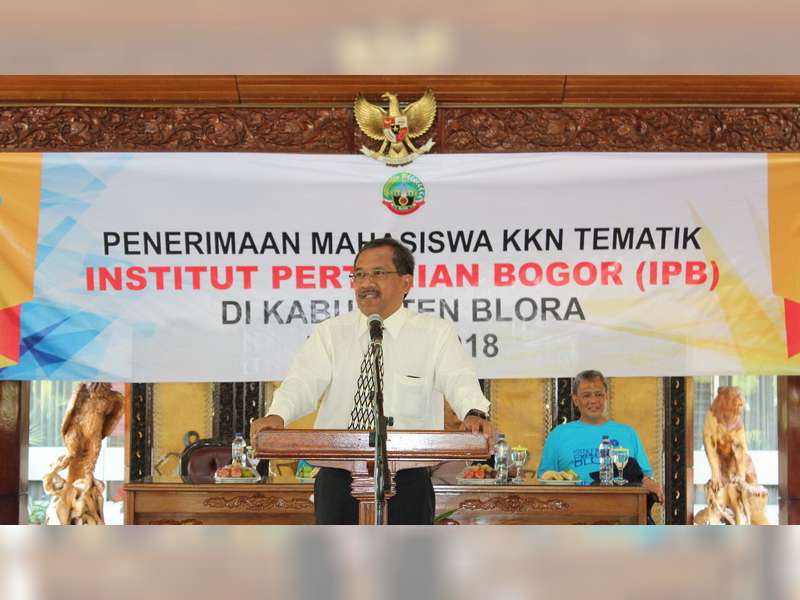 Puluhan Mahasiswa IPB Laksanakan KKN Tematik di Blora