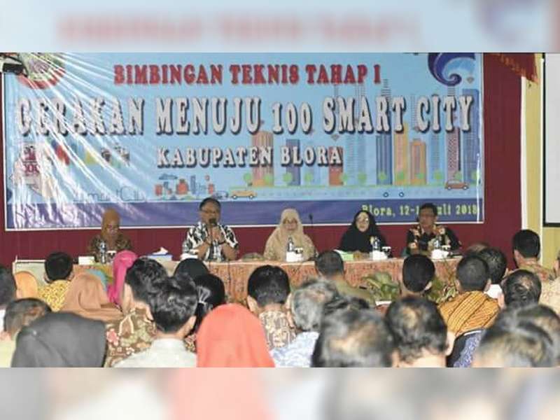 Menuju 100 Smart City Dinkominfo Blora Gelar Bimbingan Teknis