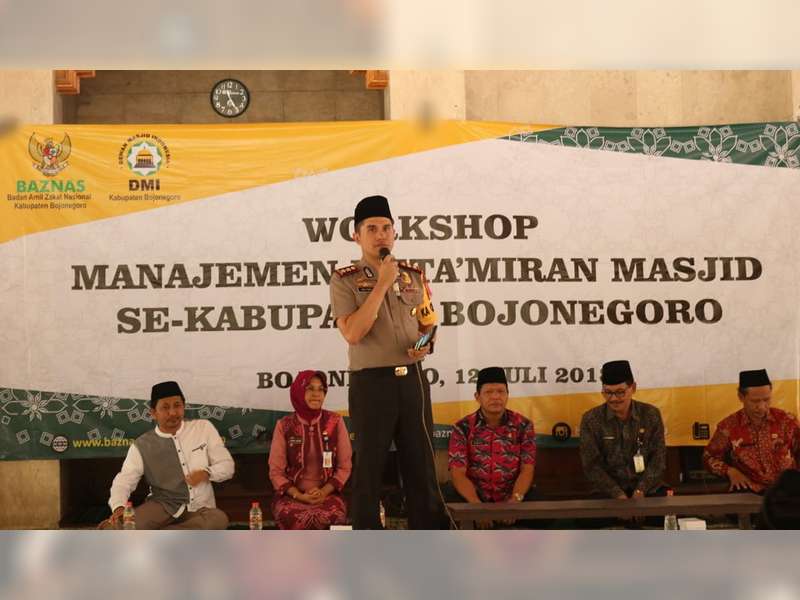 Kapolres Bojonegoro Ajak Pengurus Masjid Waspadai Terorisme