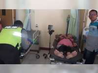 Diserempet Motor, Pengayuh Sepeda di Sugihwaras Bojonegoro Luka-Luka