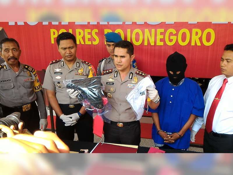 Polres Bojonegoro Rilis Ungkap Kasus Bulan Juli 2018