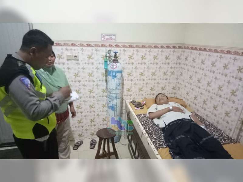 Belok Mendadak, Beat Ditubruk Vario di Kalitidu Bojonegoro, Kedua Pengendara Alami Luka-Luka