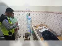 Belok Mendadak, Beat Ditubruk Vario di Kalitidu Bojonegoro, Kedua Pengendara Alami Luka-Luka